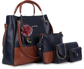 sapis Women's/Girls Designs handbags Combo Set of 4