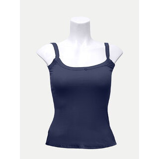                       Women Solid  Blue Camisole                                              