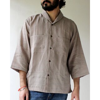 Men's curated shirt CHORUS in Pewter