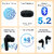 TMB Boss earbuds with 48H Playback, BT Version 5.2  True Wireless Stereo - Black