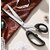 Pack Of 2 Multipurpose Stainless Steel Kitchen Scissor - 10 Inch Best Multipurpose Shear for Office, Kitchen, Craft, Clo
