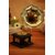 The New Look Decorative Brass  Wooden Gramophone