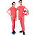 One Sky Boys & Girls Casual T-shirt Pyjama (Orange)