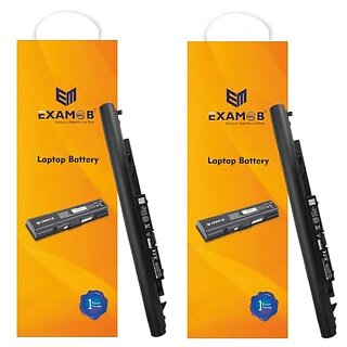                       EXAMOB Laptop Battery Compatible for Asus X550 Lithium-ion Battery for 4 Cell MTAS4CX52211 (Pack of 2)                                              