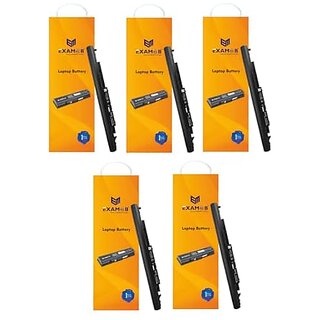                       EXAMOB Laptop Battery Compatible for HP HS04 4 Cell Lithium-ion Battery MTHP4CHS2211 (Pack of 5)                                              