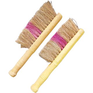                       Coir Brush 2 Qty. for Cleaning Home and Kitchen                                              