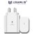EXAMOB 25W Single Port Type-C Power Adaptor Compatible for All Samsung Devices Fast Charger 3.0 Cable not Included - (White) Pack of 5