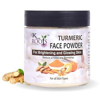                       Turmeric Face Powder For instant glow remove tan black head pigmentation 100 Natural ingredients -100gm                                              