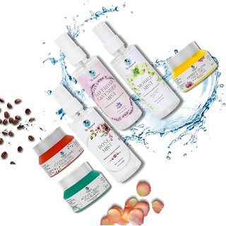                       The Havanna Total Care Package for Oil Free, Ance Free, Radiant  Hydrating Winter Skin Care. Pack of 6- 50ml each                                              