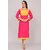 Padlaya Fashion Women Chikan Embroidery Viscose Rayon Straight Kurta(Pink, Yellow, White)