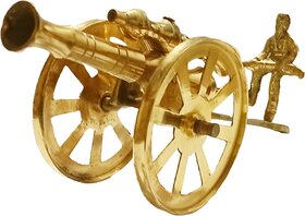 The New Look Brass Cannon Antique Showpiece