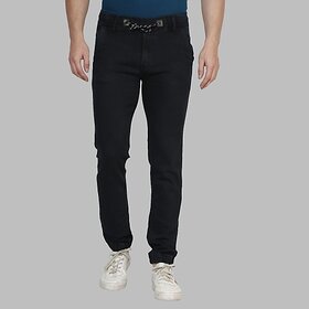 PRJ IN STYLE Jogger Fit Men Black Jeans