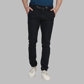 PRJ IN STYLE Jogger Fit Men Black Jeans