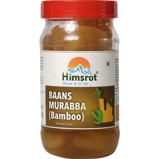                       Himsrot Natural Baans Murabba(Bamboo) Healthy Bans Ka Murabba as a Immunity Booster Bamboo Murabba(300 g)                                              