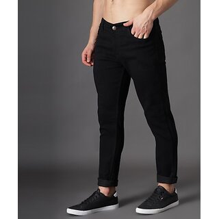 Slim Men Black Jeans