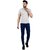 Slim Men Dark Blue Jeans
