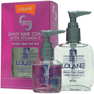                       Lolane SMOOTH  STYLE SHINY HAIR COAT WITH VITAMIN Hair Spray (85 ml)                                              