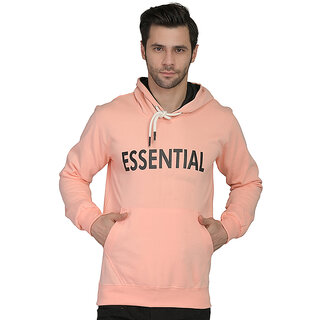                       Leebonee Unisex Pink Hooded Sweatshirt                                              