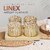 Linex Container Tray Set - 4 Pie Ivory New