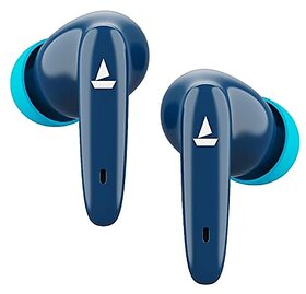 (Refurbished) Boat Airdopes 181 In-Ear True Wireless Earbuds With Enx Tech, Beast Mode(Low Latency Upto 60Ms) For Gaming, With Mic, Asap Charge, 20H Playtime, Bluetooth V5.2, Ipx4 & Iwp(Bold Blue)