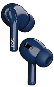 (Refurbished) Boat Airdopes 161 In-Ear Tws Earbuds With Asap Charge, Wireless, 17H Playtime, Iwp, Immersive Audio, Ipx5, Touch Control, With Mic (Cool Sapphire)