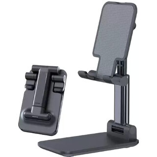                       Cysto Mobile Stand Foldable Tabletop Mount Height Adjustable Multipurpose Phone Holder Mobile Holder                                              