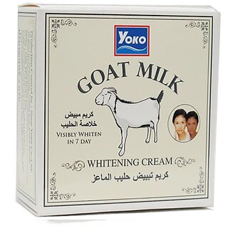                       Beauty World Yoko Goat Milk Whitening Cream 4g Night Cream                                              