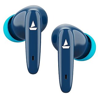                       (Refurbished) Boat Airdopes 181 In-Ear True Wireless Earbuds With Enx Tech, Beast Mode(Low Latency Upto 60Ms) For Gaming, With Mic, Asap Charge, 20H Playtime, Bluetooth V5.2, Ipx4 & Iwp(Bold Blue)                                              