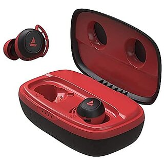                      (Refurbished) Boat Airdopes 441 Pro Bluetooth Truly Wireless In Ear Earbuds With Mic (Raging Red)                                              