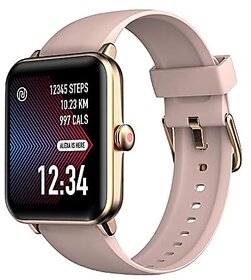 (Renewed) Noise Colorfit Pro 3 Assist Smart Watch With Alexa Built-In, 247 Spo2 Monitoring, 1.55 Hd Truview Display, Stress, Sleep, Heart Rate Tracking (Rose Pink)