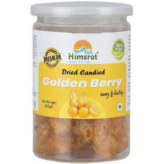                       Himsrot Natural Dried Candied With Antioxidant Golden Berries-200gm                                              