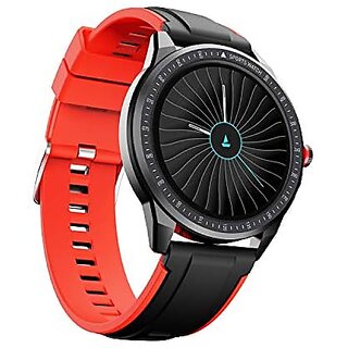 (Refurbished) Boat Flash Edition Smartwatch With Activity Tracker,Sports Modes,Full Touch 1.3 Screen,Gesture Control,Sleep Monitor,Camera  Music Control,Ip68 Dust,Sweat  Splash Resistance(Moon Red)