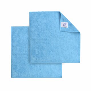                       iota Microfiber Multi-Purpose cleaning cloths Size 40x40cm, 400GSM, Pack-2                                              