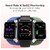 (Refurbished) Boat Storm Call 1.69 Inch Hd Display With Bluetooth Calling  550 Nits Brightness Smartwatch (Olive Green Strap, Free Size)
