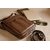 ANANDI Brown PU Synthetic Leather Sling Bag Stylish Multi-Purpose Crossbody Bag