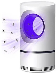 Eco Friendly Mosquito Killer Trap Lamp, Mosquito Killer Lamp For Home, Usb Powered Electronic Fly Inhaler (Black)