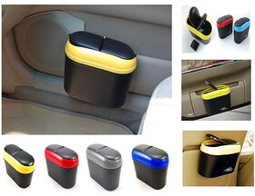 Takecare Multicolour Car Trash Bin / Stylish Dustbin Forfiat Linea