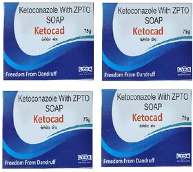 Ketocad Medicated Anti-Dandruff Shampoo Pack -4