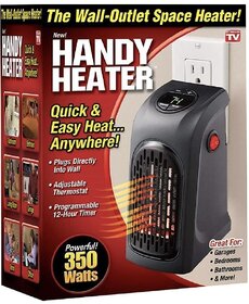 View Shoppers Portable Mini Electric Handy Air Heater Warm Fan Blower For Home Office, Eu Plug
