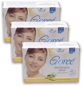 Goree Beauty Skin Whitening Soap (Pack Of 3, 100G Each)