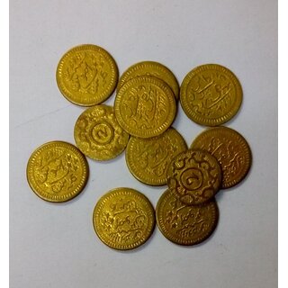                       Very Rare Old Brass Coins  Eleven Coins                                              