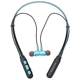                       Iivaas B11 Wireless Neckband Bluetooth Earphone Headset Earbud Portable Headphone Handsfree Sports Running Sweatproof Compatible For All Smartphones (Multicolour)                                              