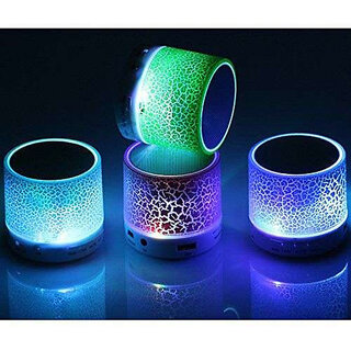                       Unv Mini S-10 Wireless Led Bluetooth Speakers  Fm Radio For All Android                                              