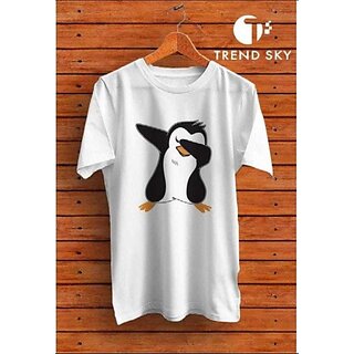 Luxurious Men Graphic Print Men White Round Neck Polyester Casual T-Shirt 2025 at ShopCircuit | 