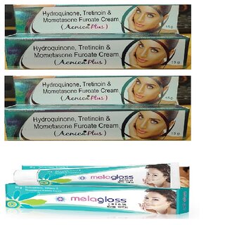 Acnica Plus Cream 2+1 Melagloss Cream Acnica Plus Cream 2+1 Melagloss Cream