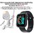 Unv D20 Smart Watch Usb Charging Bluetooth Message Reminder Sports Heart Rate Diy Dial Customization 1.44 Inch