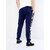 Blue Solid Track Pant For Men By Trendyz