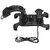 Wox 360 Degree Adjustable Universal Bike  Scooty Mobile Phone Holder With Fastest Charging Slot Mobile Holder Black