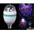 360 Degree Rotating Led Rotating Bulb Disco Led Light Lamp For Home Pooja Temple Party Home Diwali Decoration (Multi Colours)