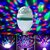 360 Degree Rotating Led Rotating Bulb Disco Led Light Lamp For Home Pooja Temple Party Home Diwali Decoration (Multi Colours)